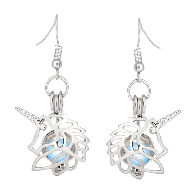 Shiny Unicorn Earrings