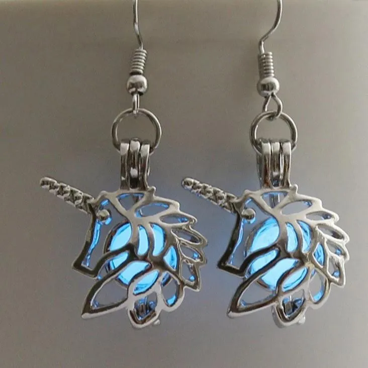 Shiny Unicorn Earrings