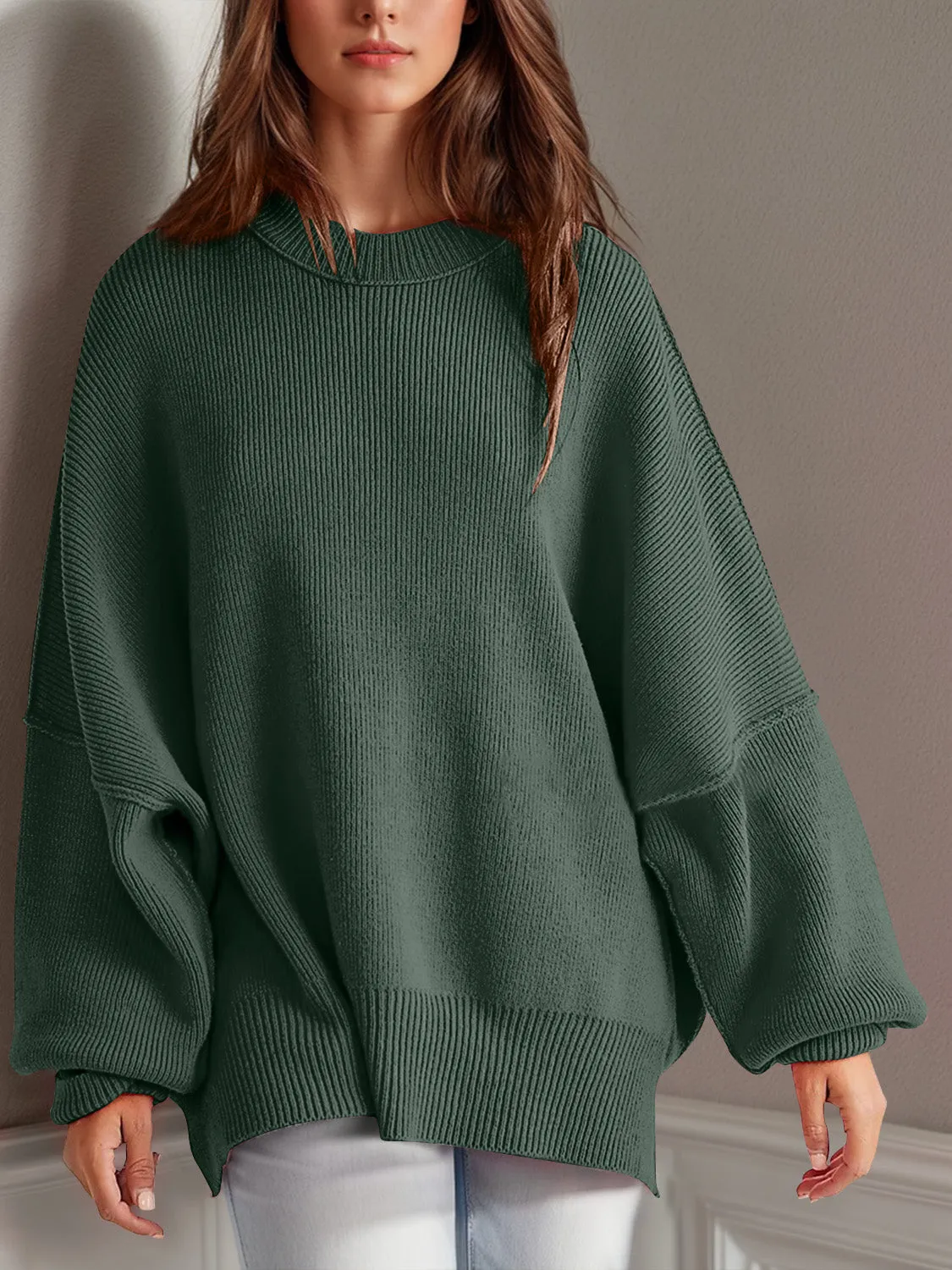 Side Slit Sweater