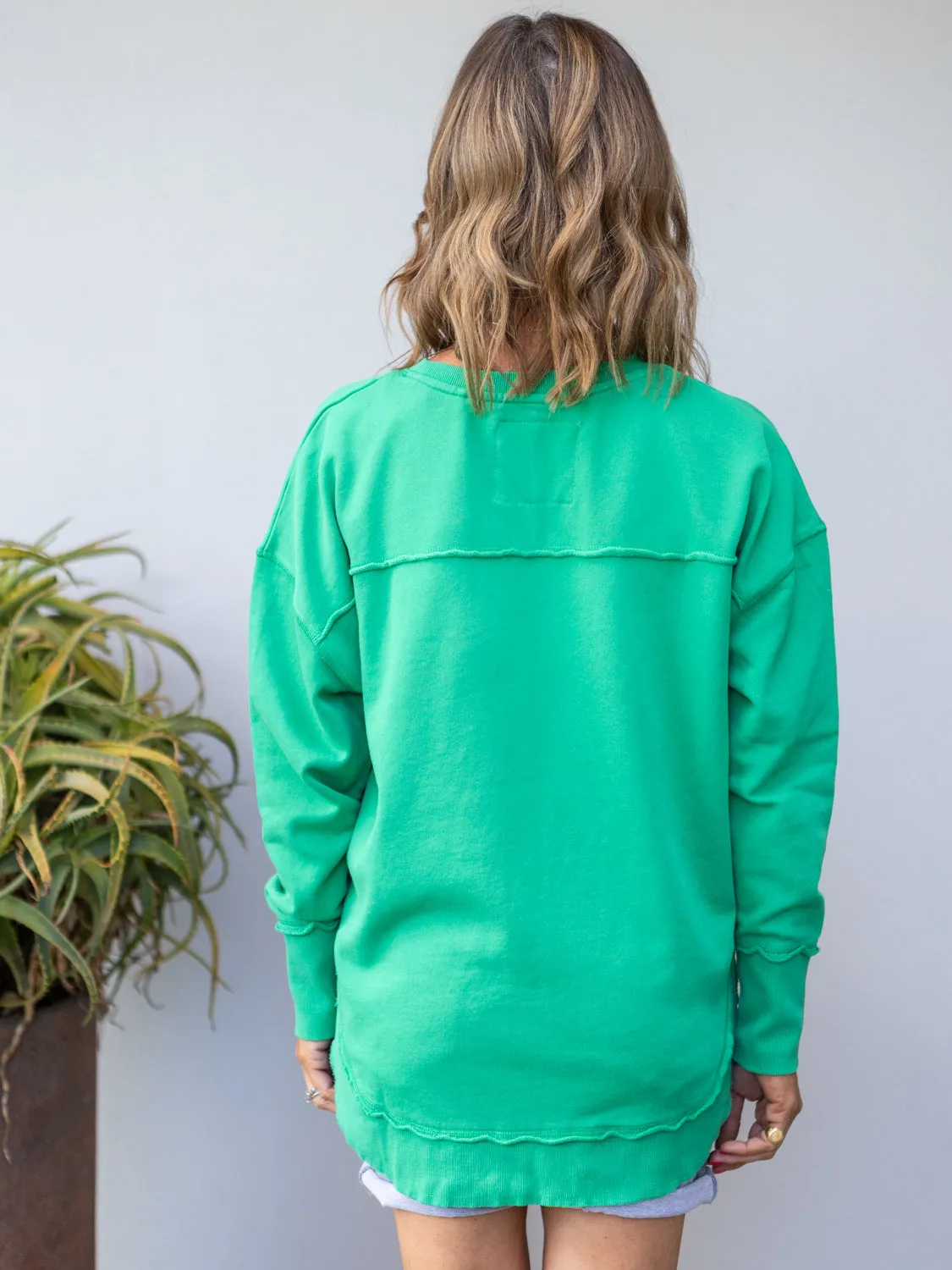 Simplified Crew - Bright Green