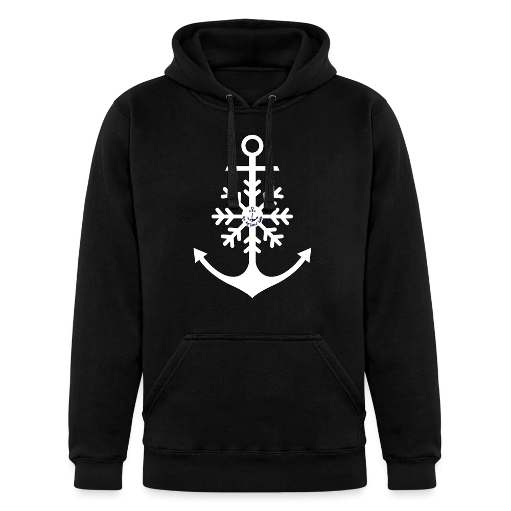 Snowflake Anchor Heavyweight Lake Hoodie, Unisex
