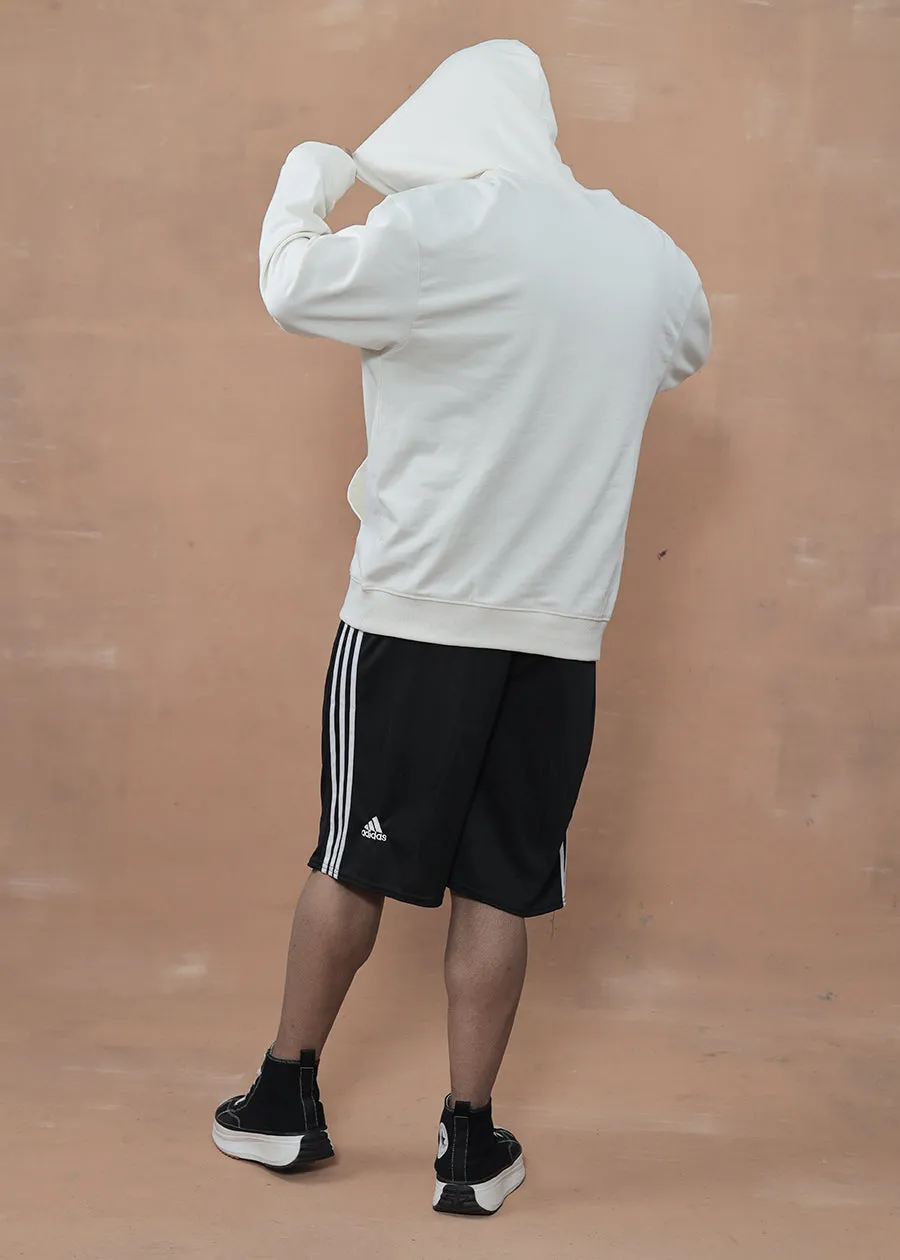 Solid Men Drop Shoulder Premium Terry Hoodie