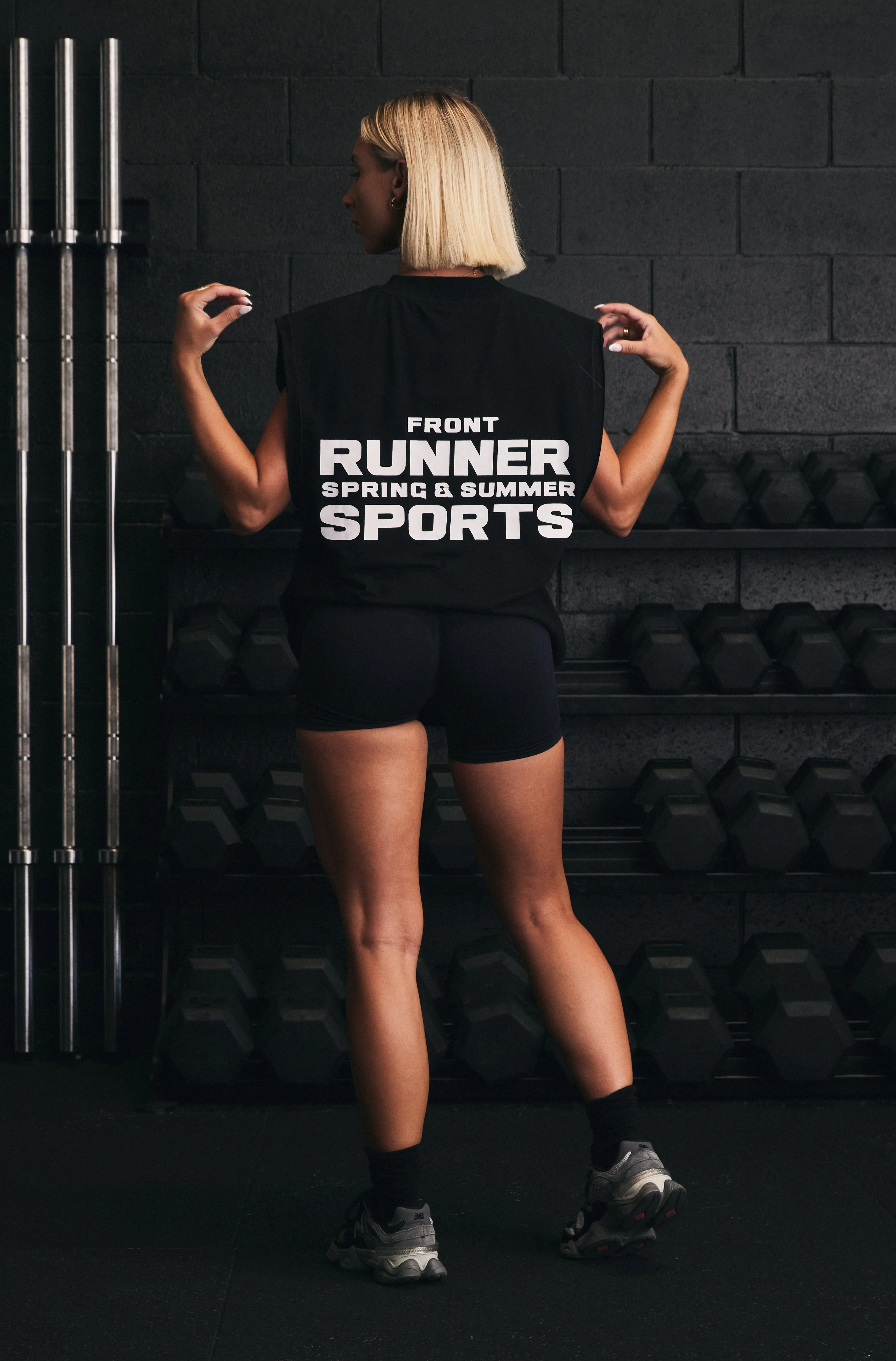 SS Sport Tank - Black
