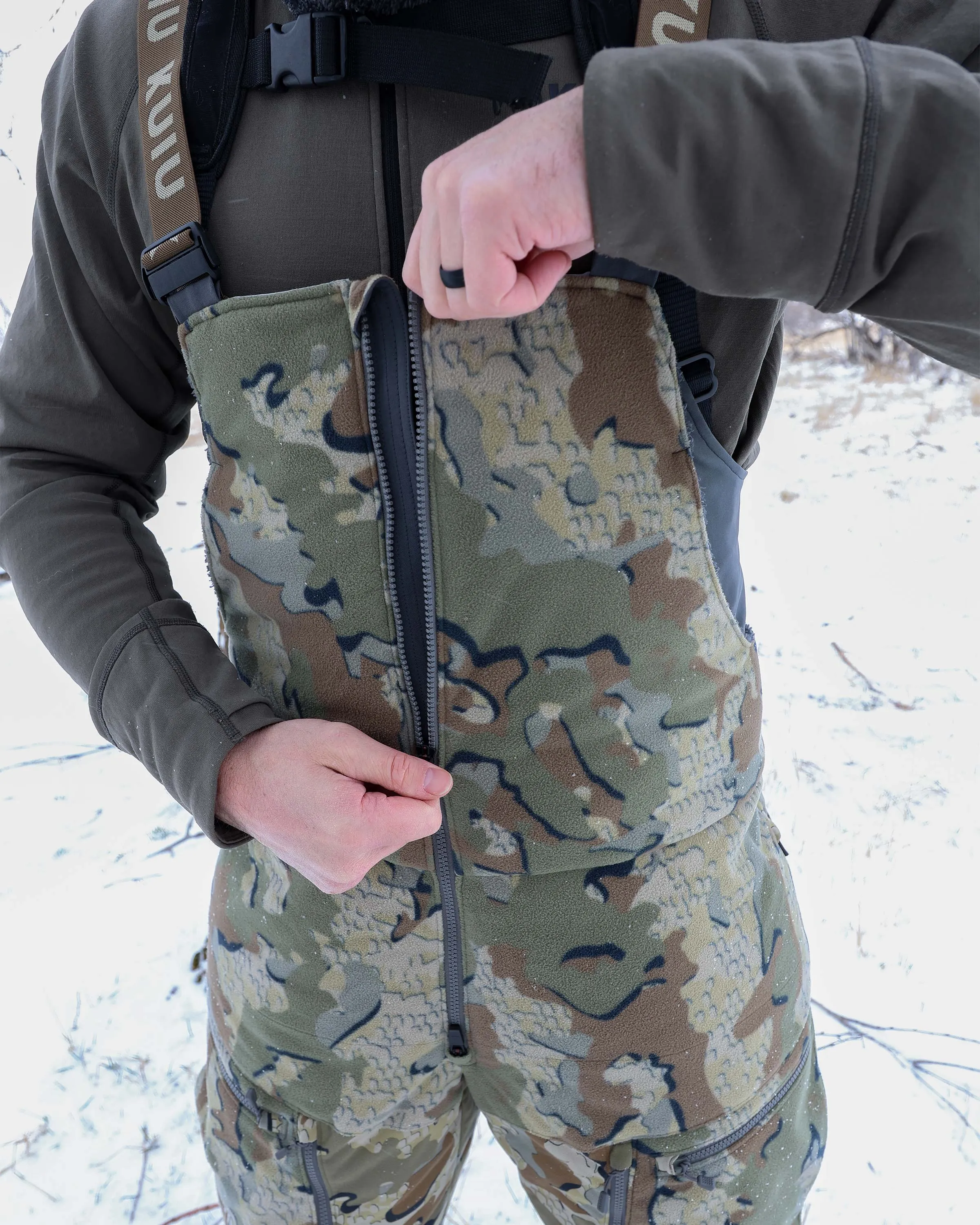Super Down Haven Bib | Ash