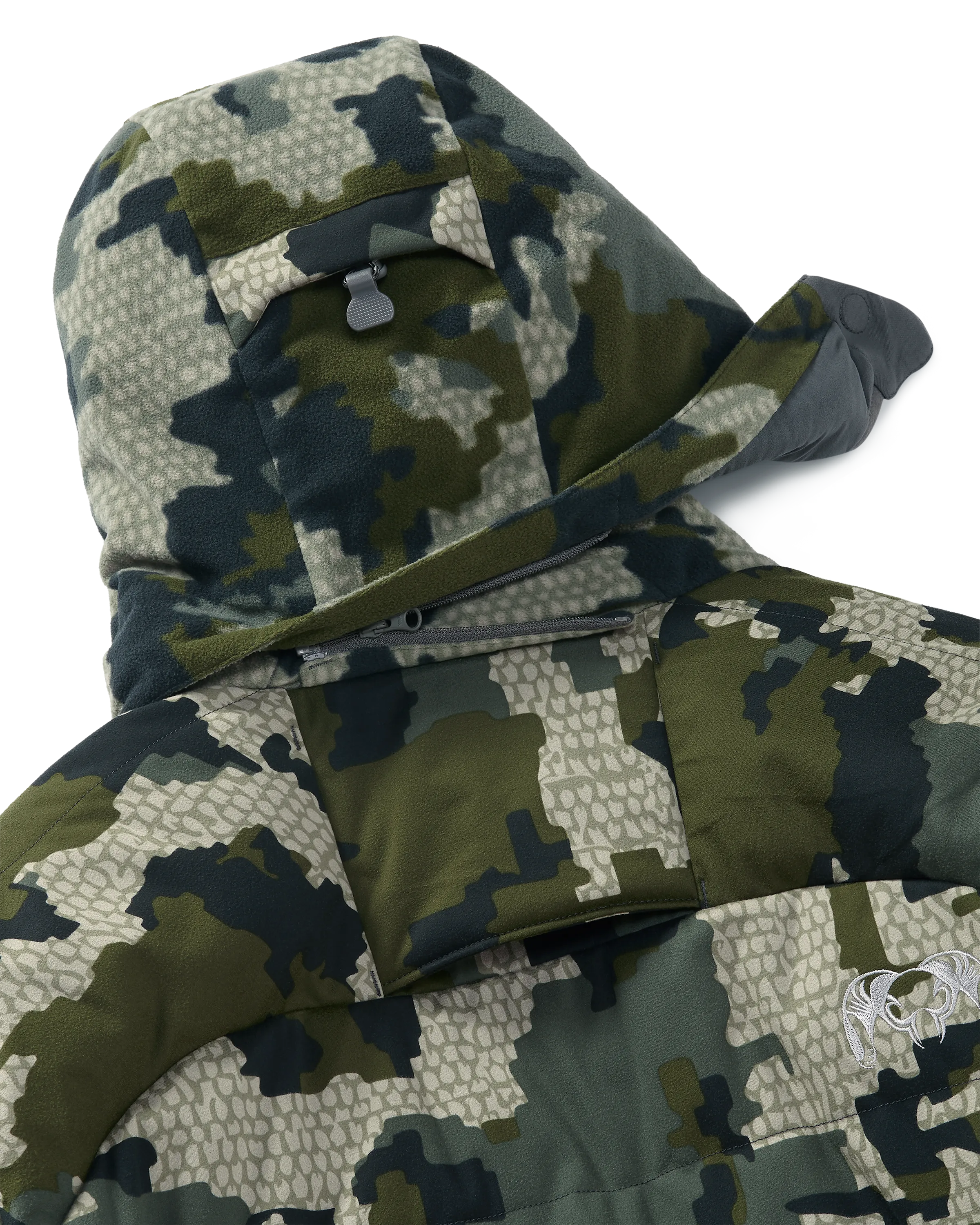 Super Down Haven Hooded Jacket | Verde