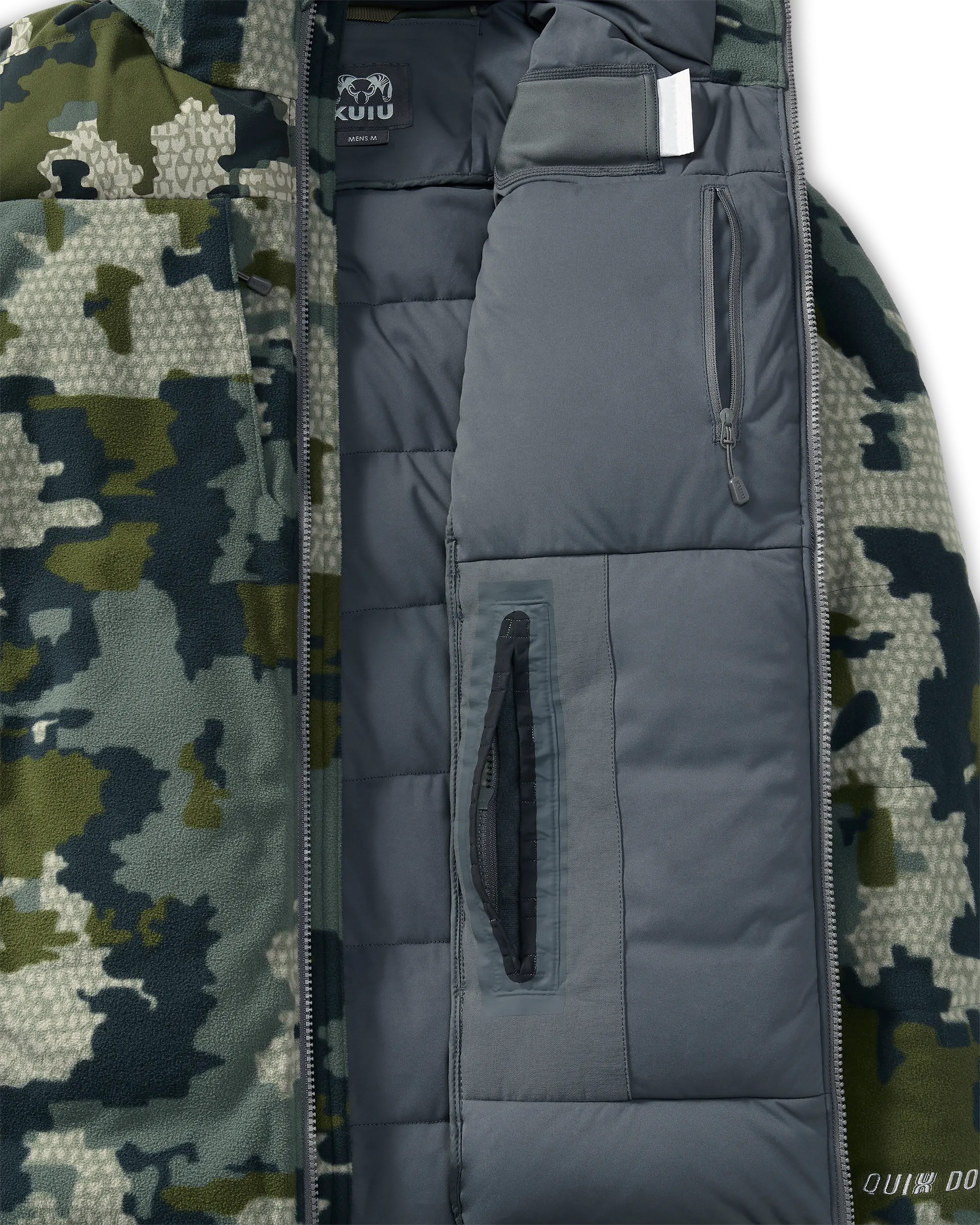 Super Down Haven Hooded Jacket | Verde
