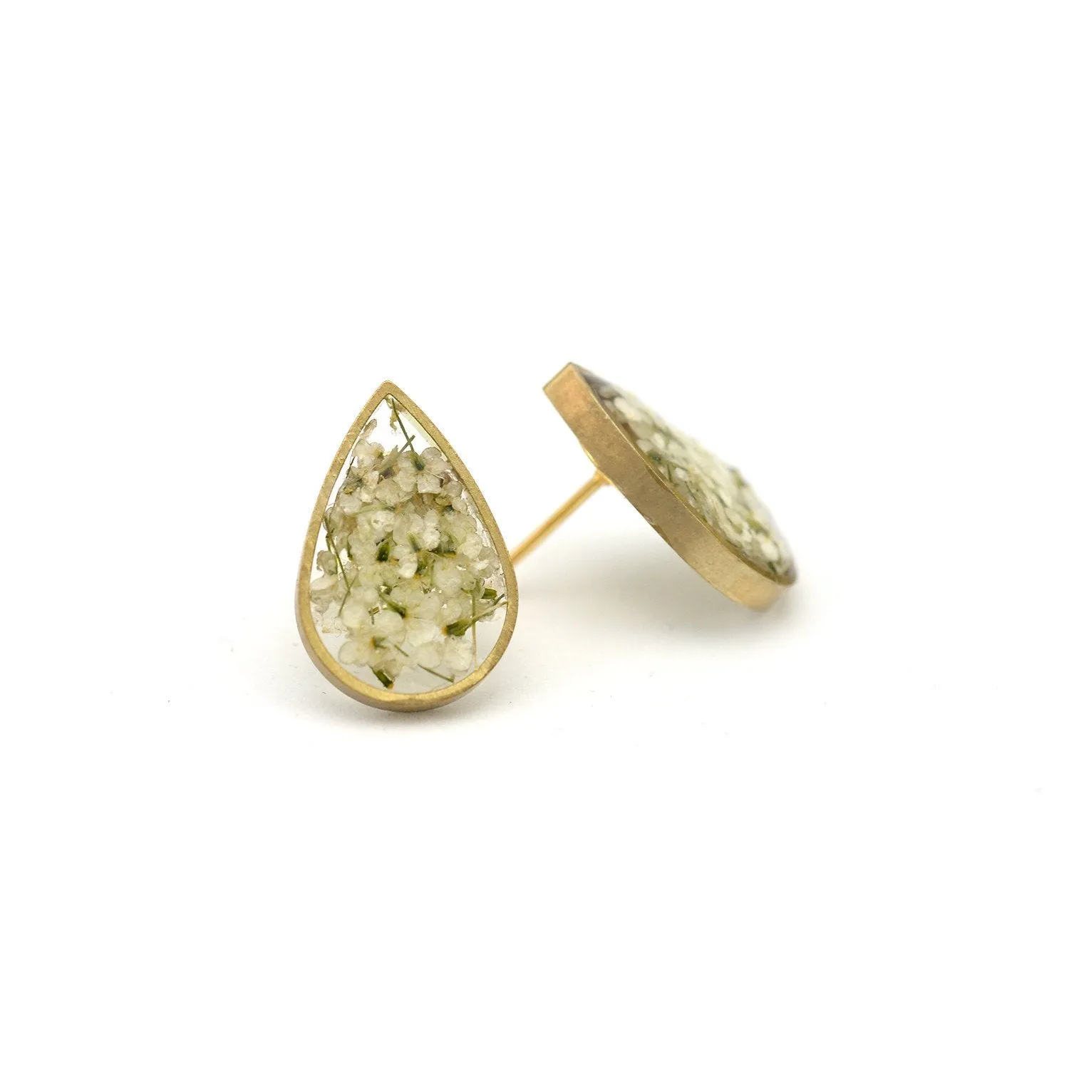 Teardrop Floral Earrings