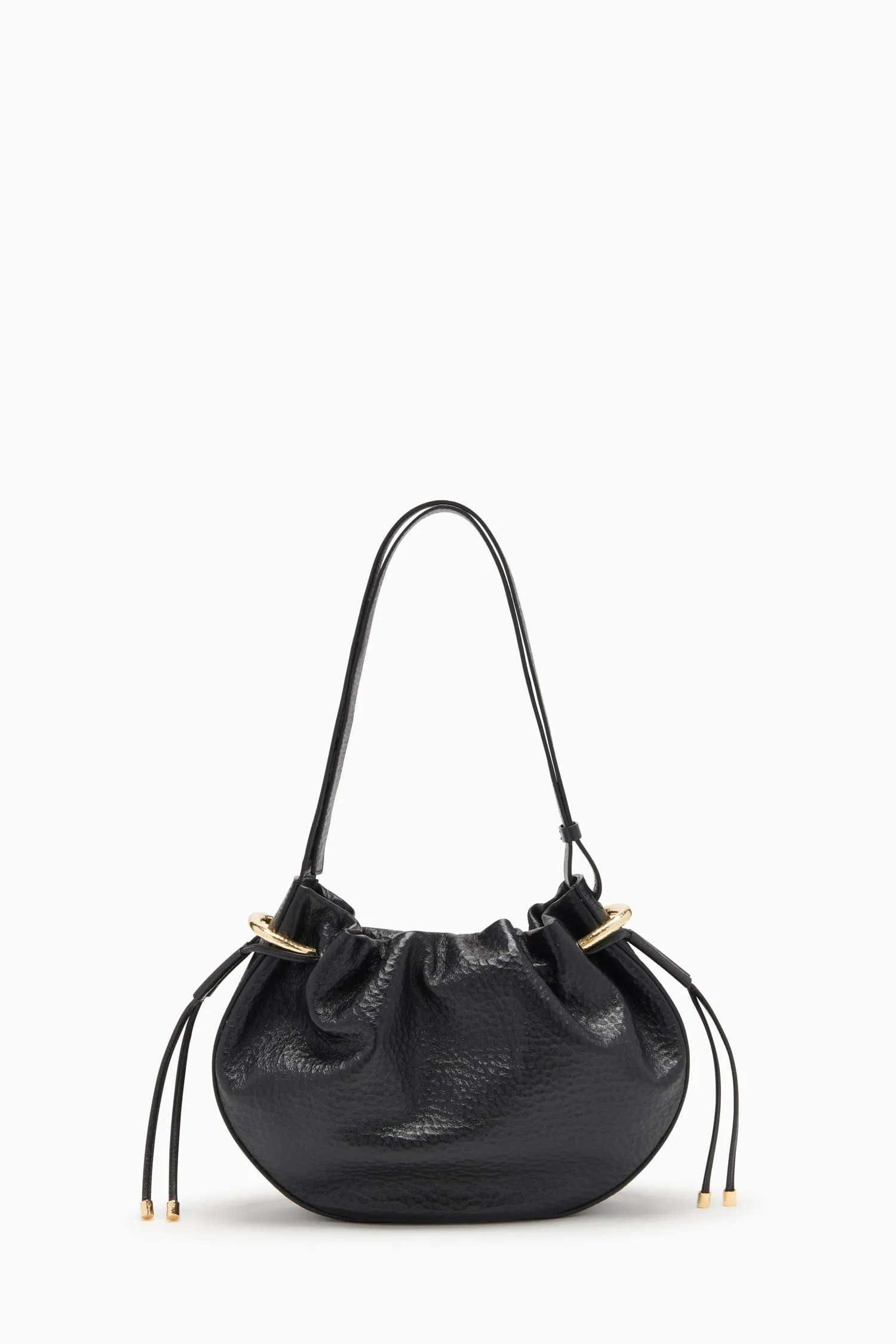 Tilda Ruched Crossbody - Noir