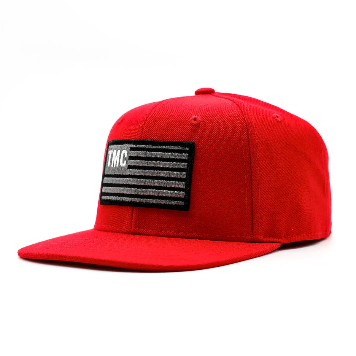 TMC Flag Patch Limited Edition Snapback - Red/Black