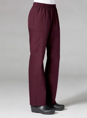 Unisex Seamless Pant by Maevn-(Petite)- XXS-3XL  -  Wine