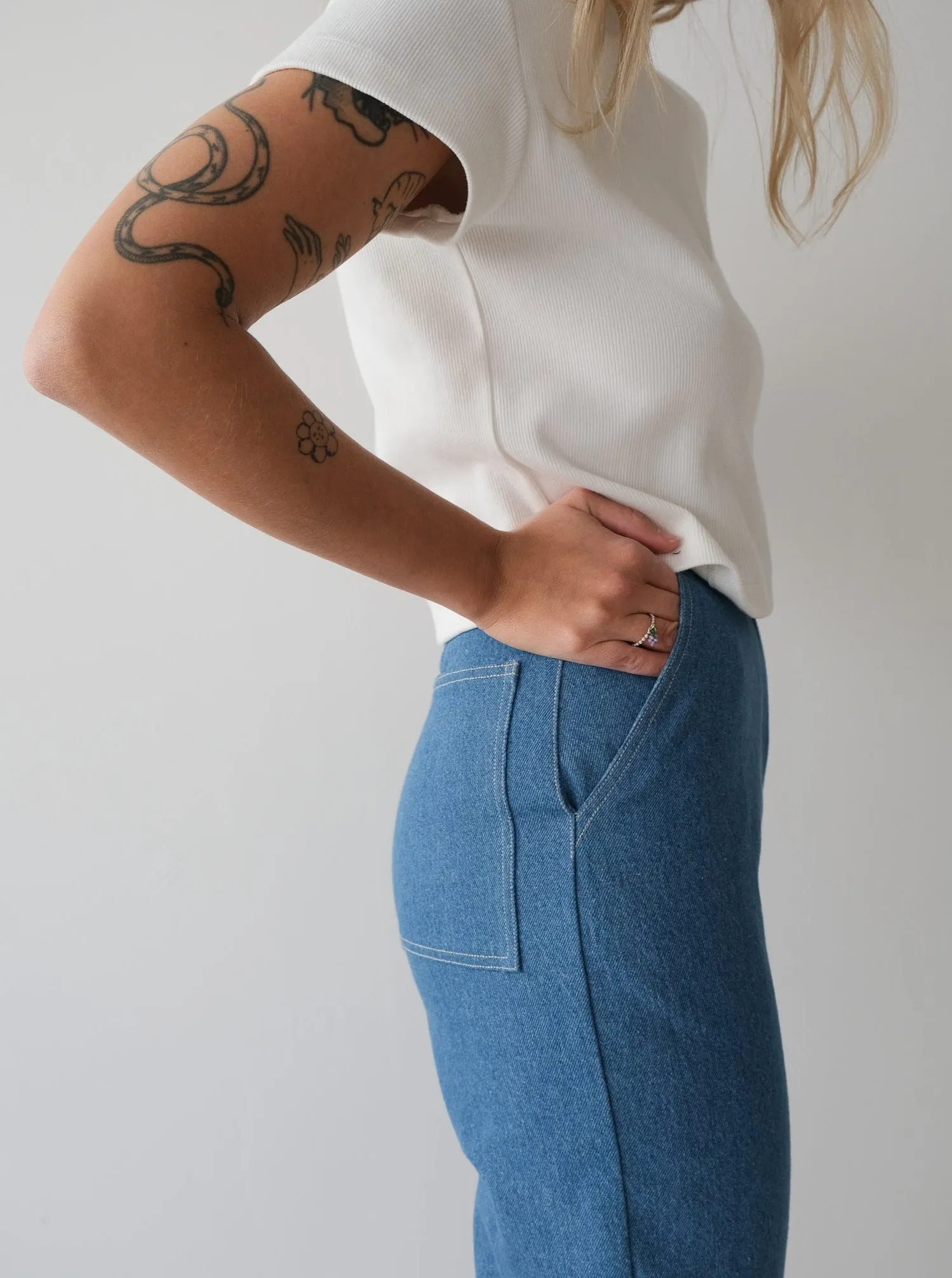 WILENSKY denim pant- Sample 26