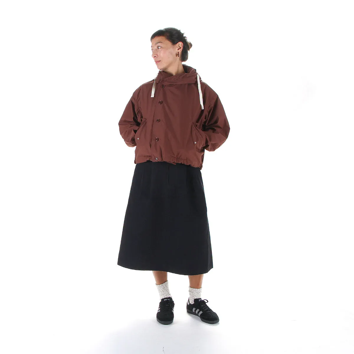 Women's Cotton Wool Gurkha Skirt