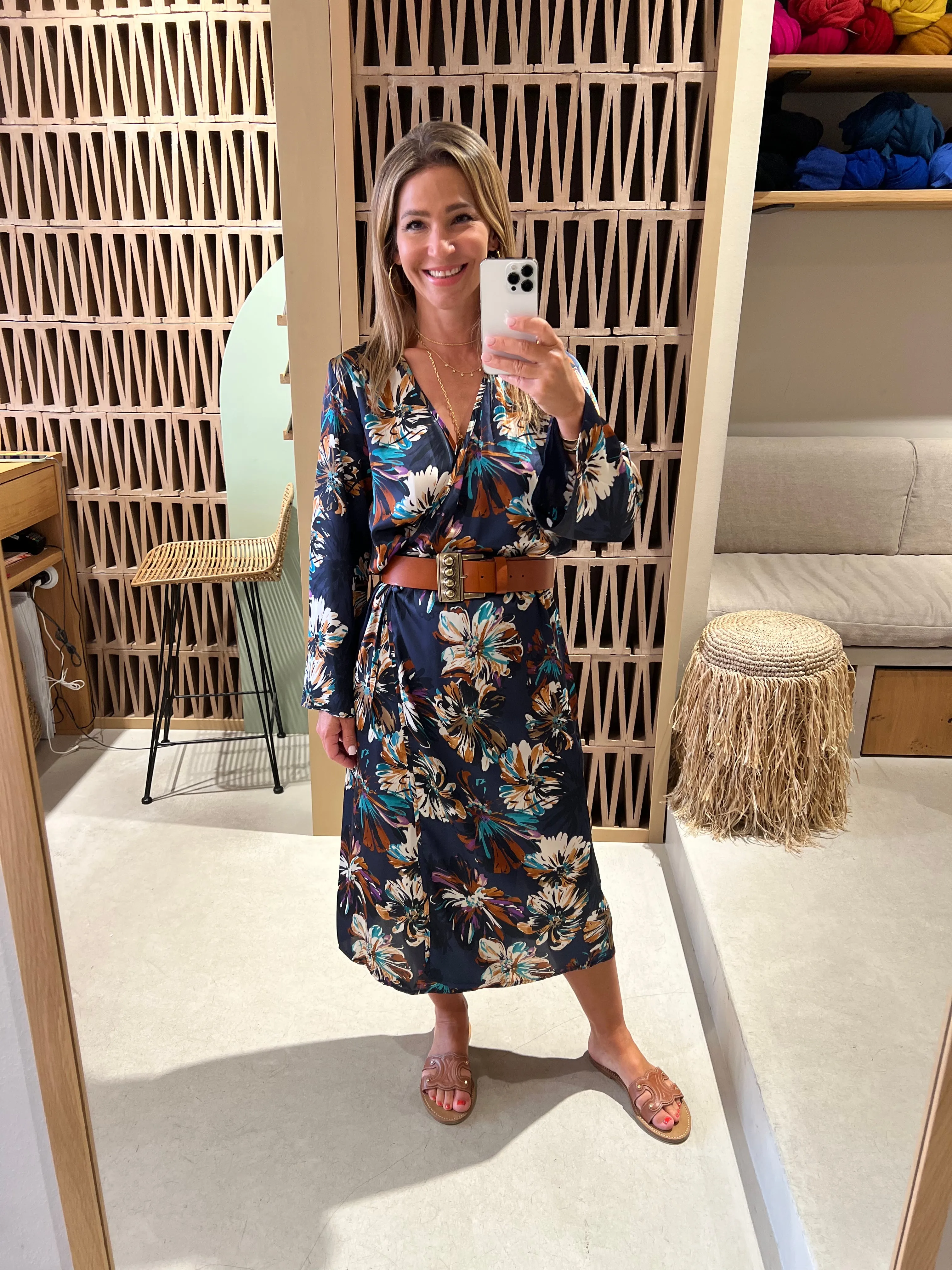 WRAP DRESS "DELIA"