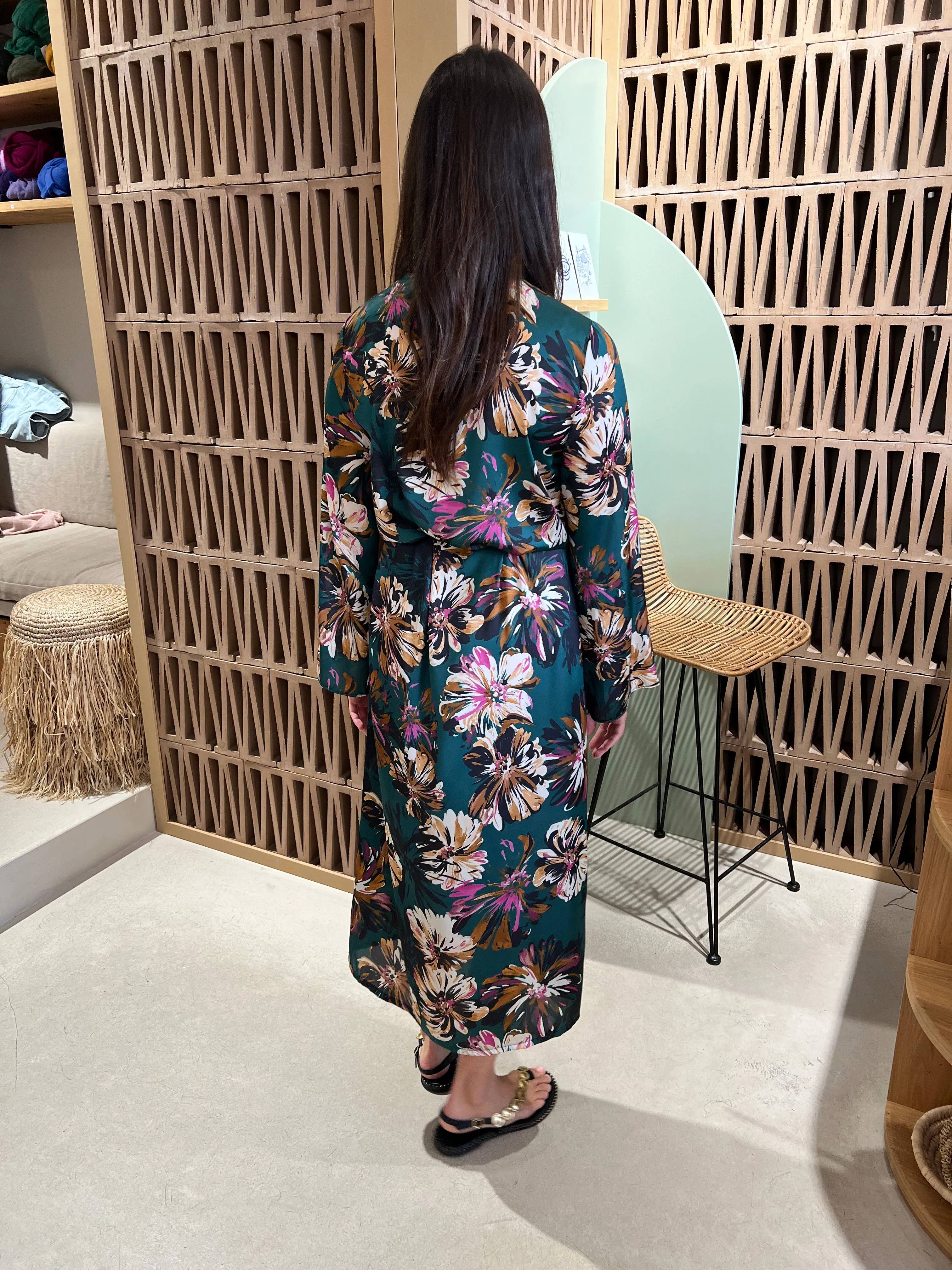 WRAP DRESS "DELIA"