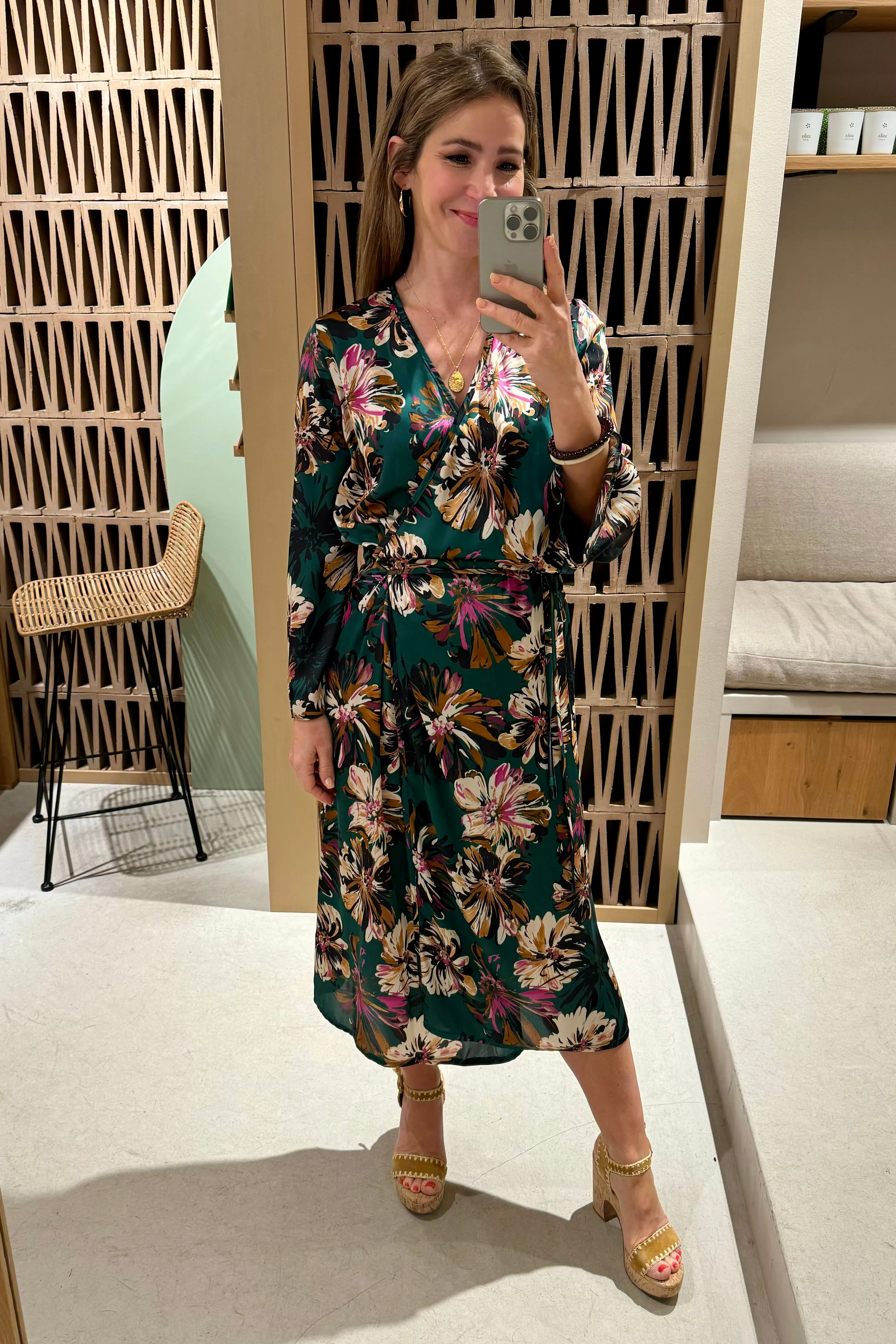 WRAP DRESS "DELIA"