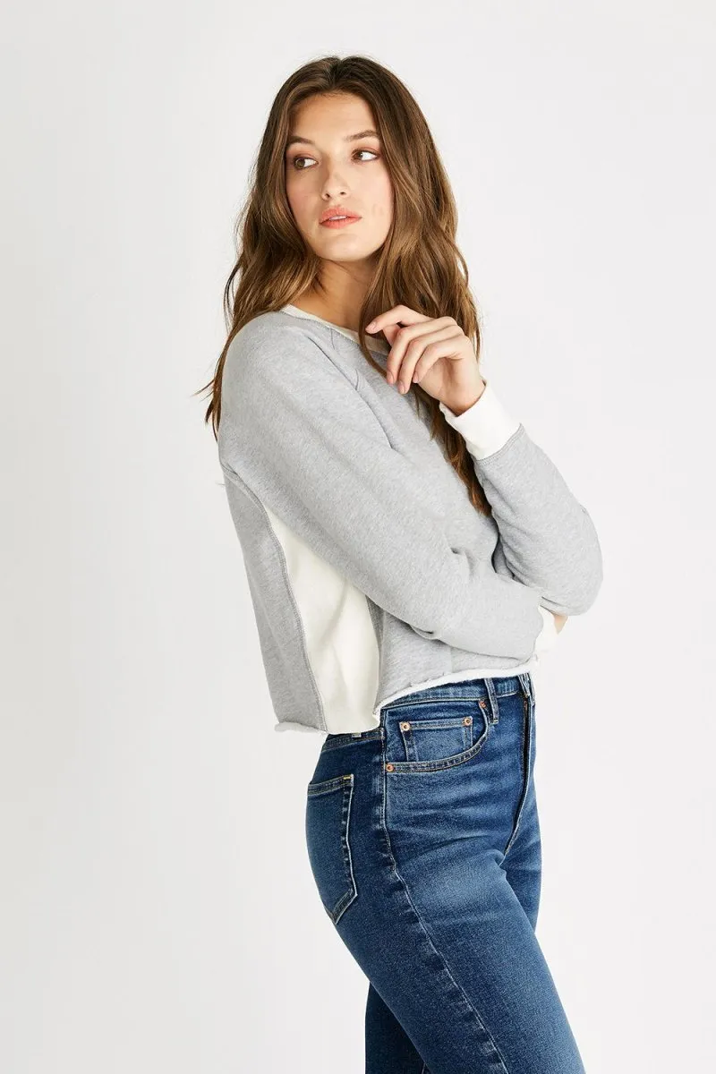 Yara Sweatshirt in Heather Grey