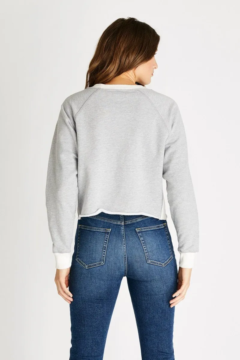 Yara Sweatshirt in Heather Grey