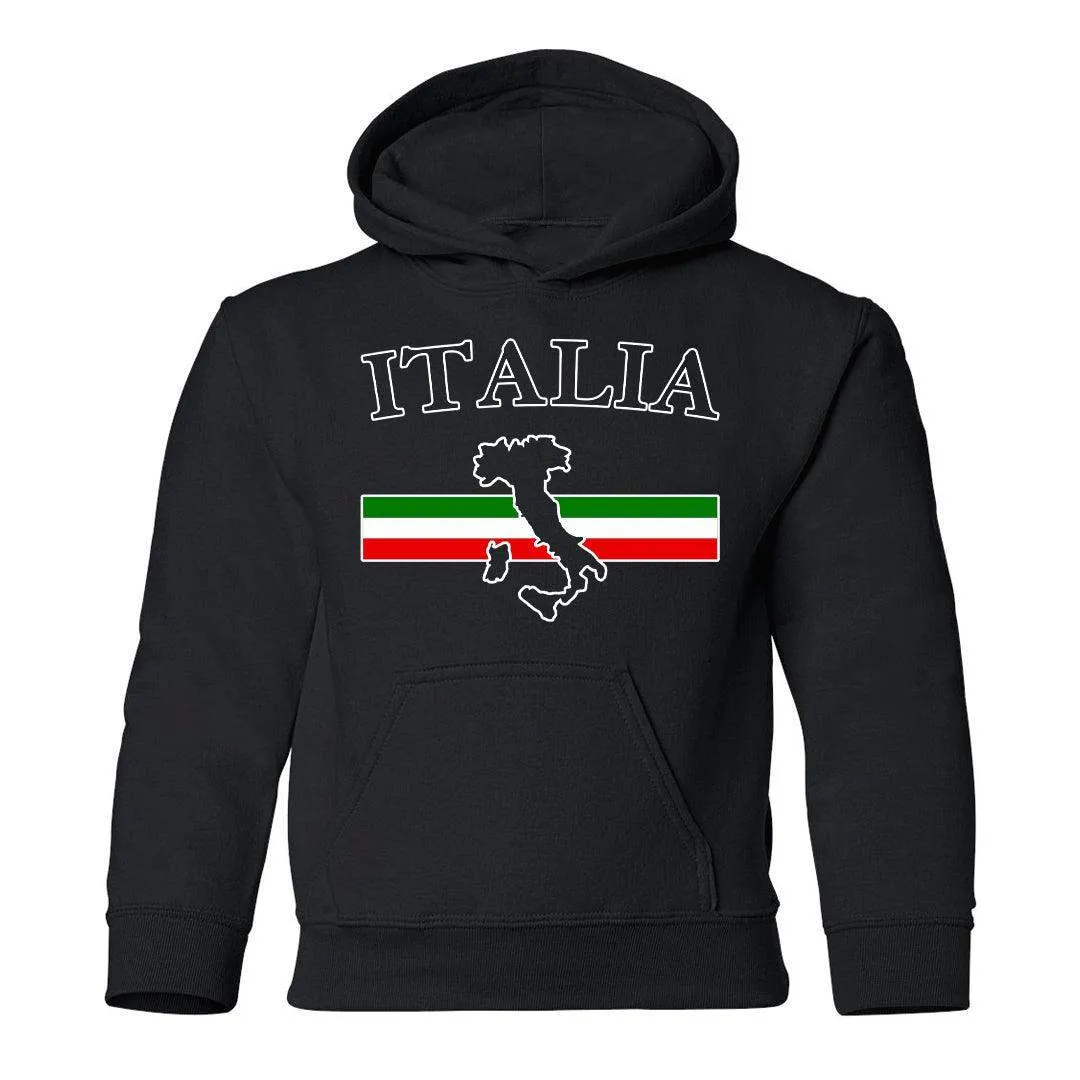 Youth Black Italia Hoodie
