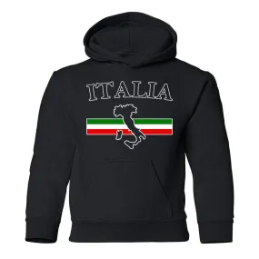 Youth Black Italia Hoodie